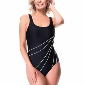 NEW Roots Women's One Piece Swimsuit | black